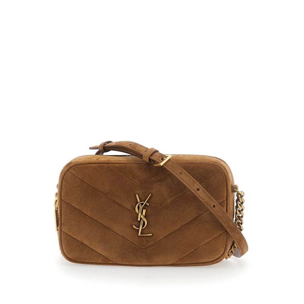 Saint Laurent Women Ysl Pw Mbag 7 Suede Satin Calf Matelasse